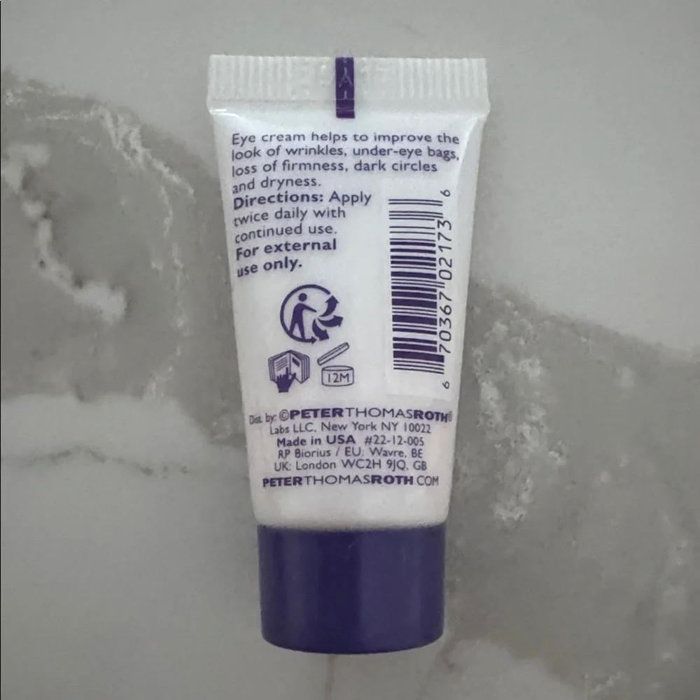 🌸5/$25🌸 Peter Thomas Roth ultimate solution 5 multitasking eye cream